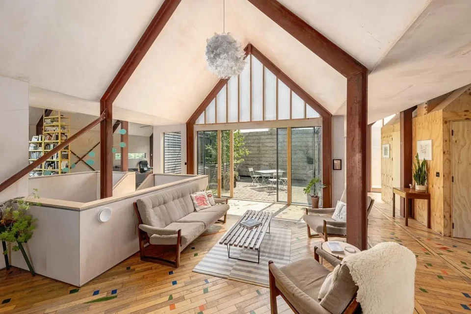 image of plot 2 home built with recycled materials