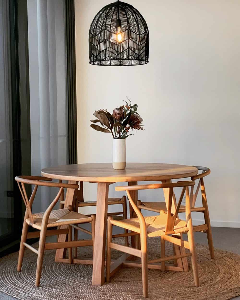 rattan pendant light