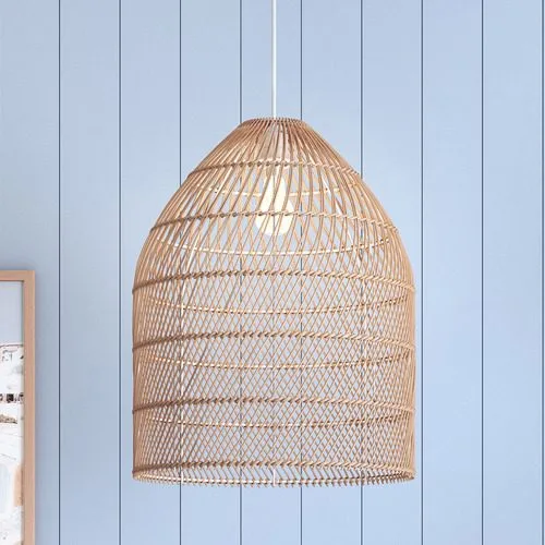 Alba rattan pendant light