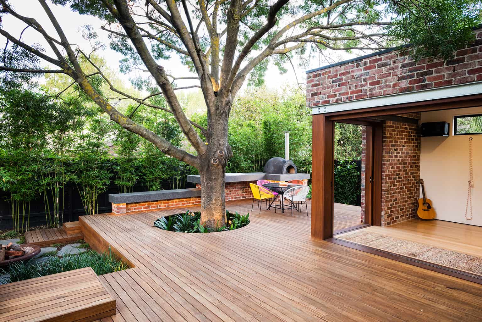 Landscape Design, Above Ground Pool, Timber Deck