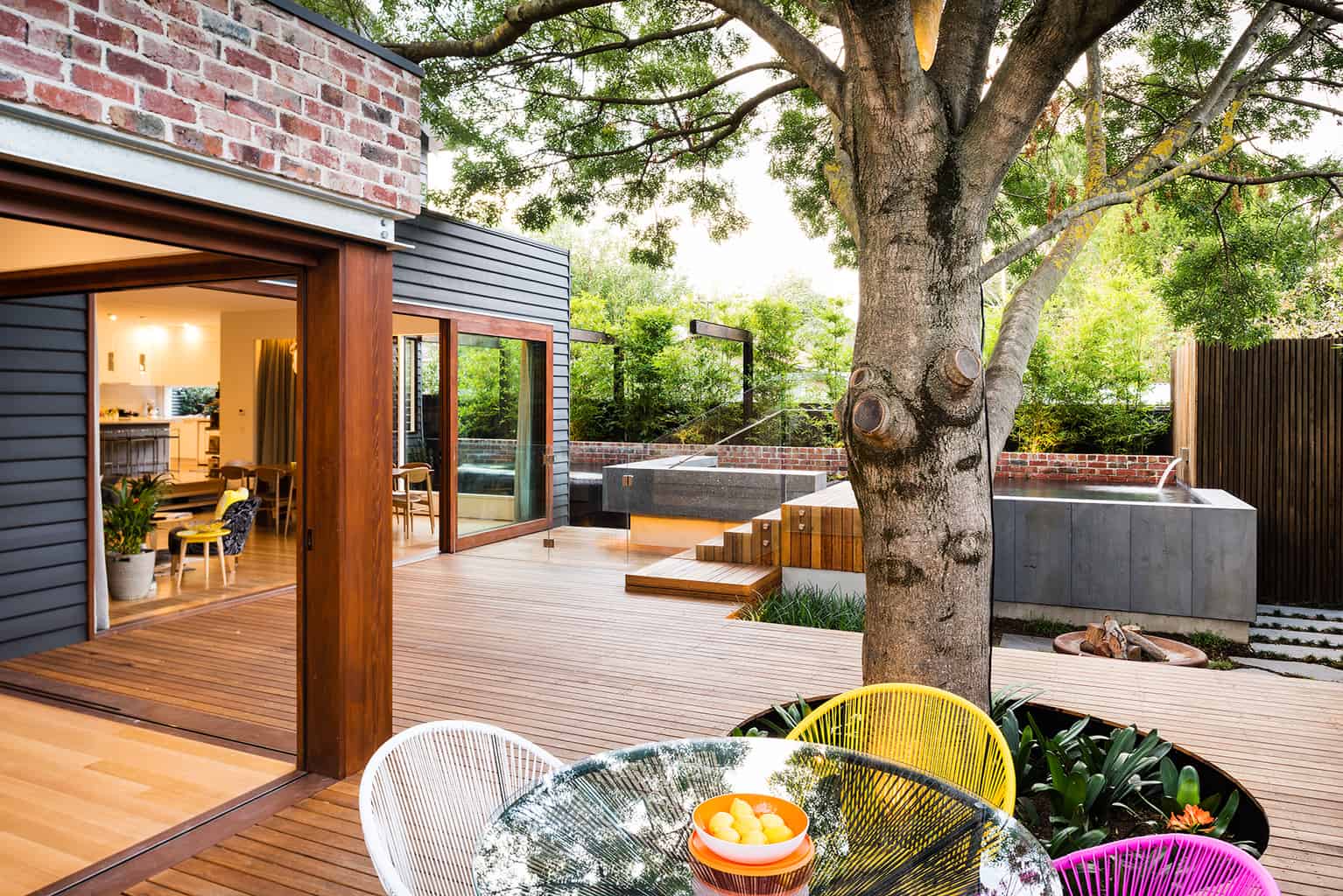 Landscape Design, Above Ground Pool, Timber Deck