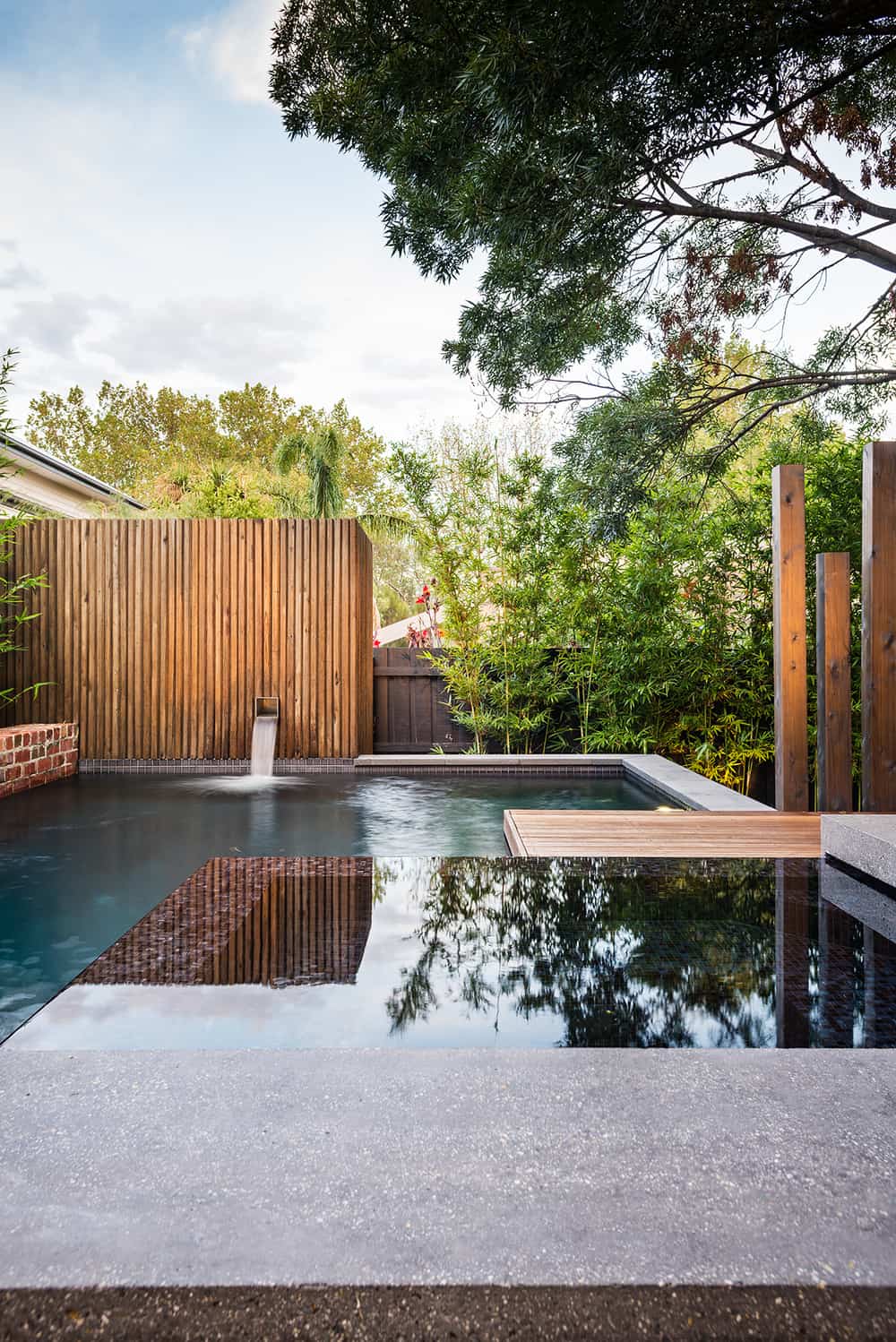 Landscape Design, Above Ground Pool, Timber Deck