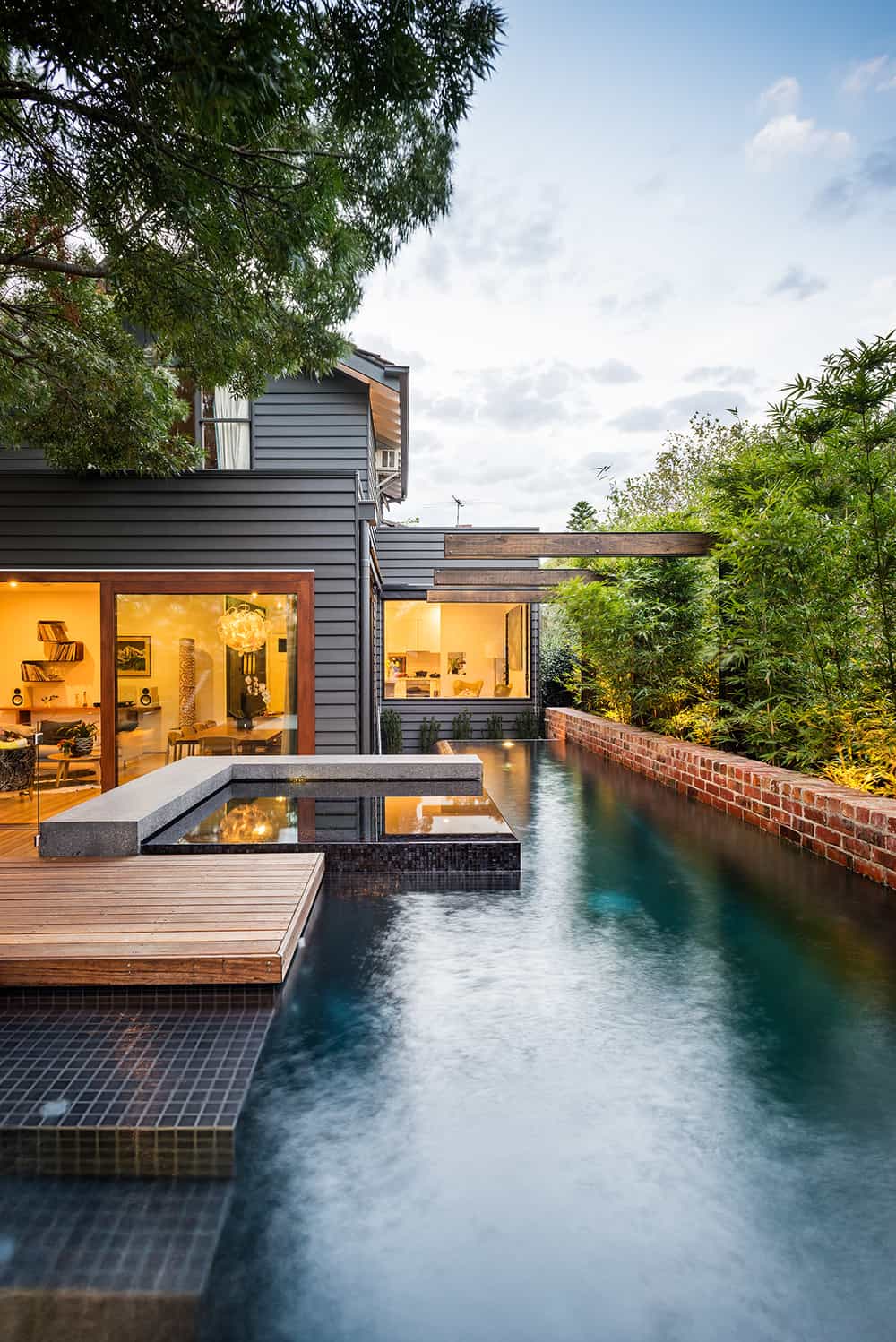 Landscape Design, Above Ground Pool, Timber Deck