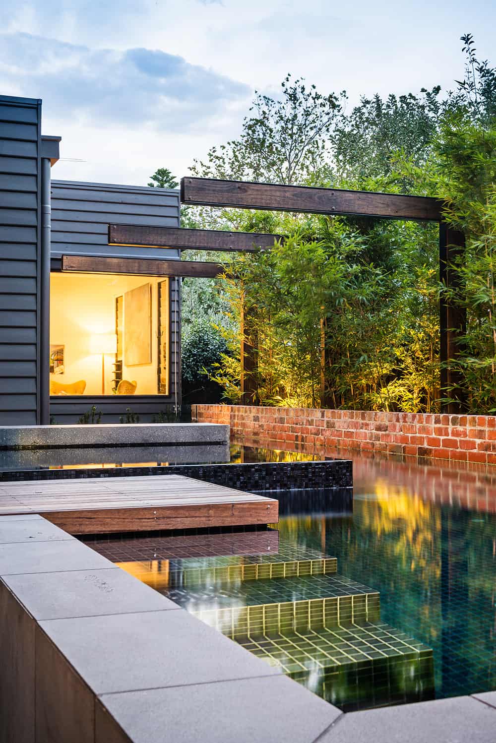 Landscape Design, Above Ground Pool, Timber Deck