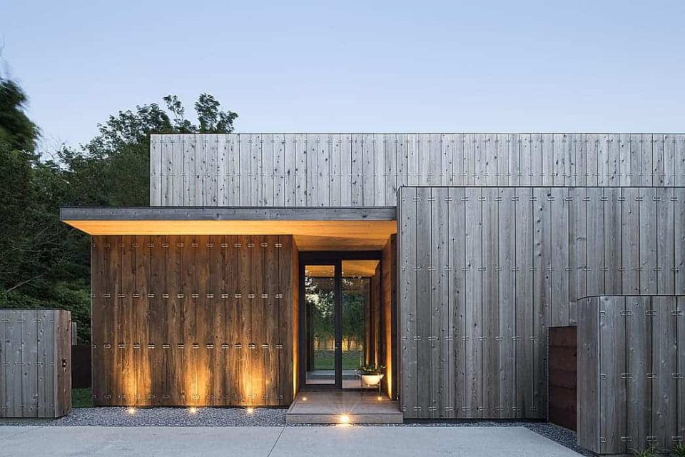 highly insulated timber home new york