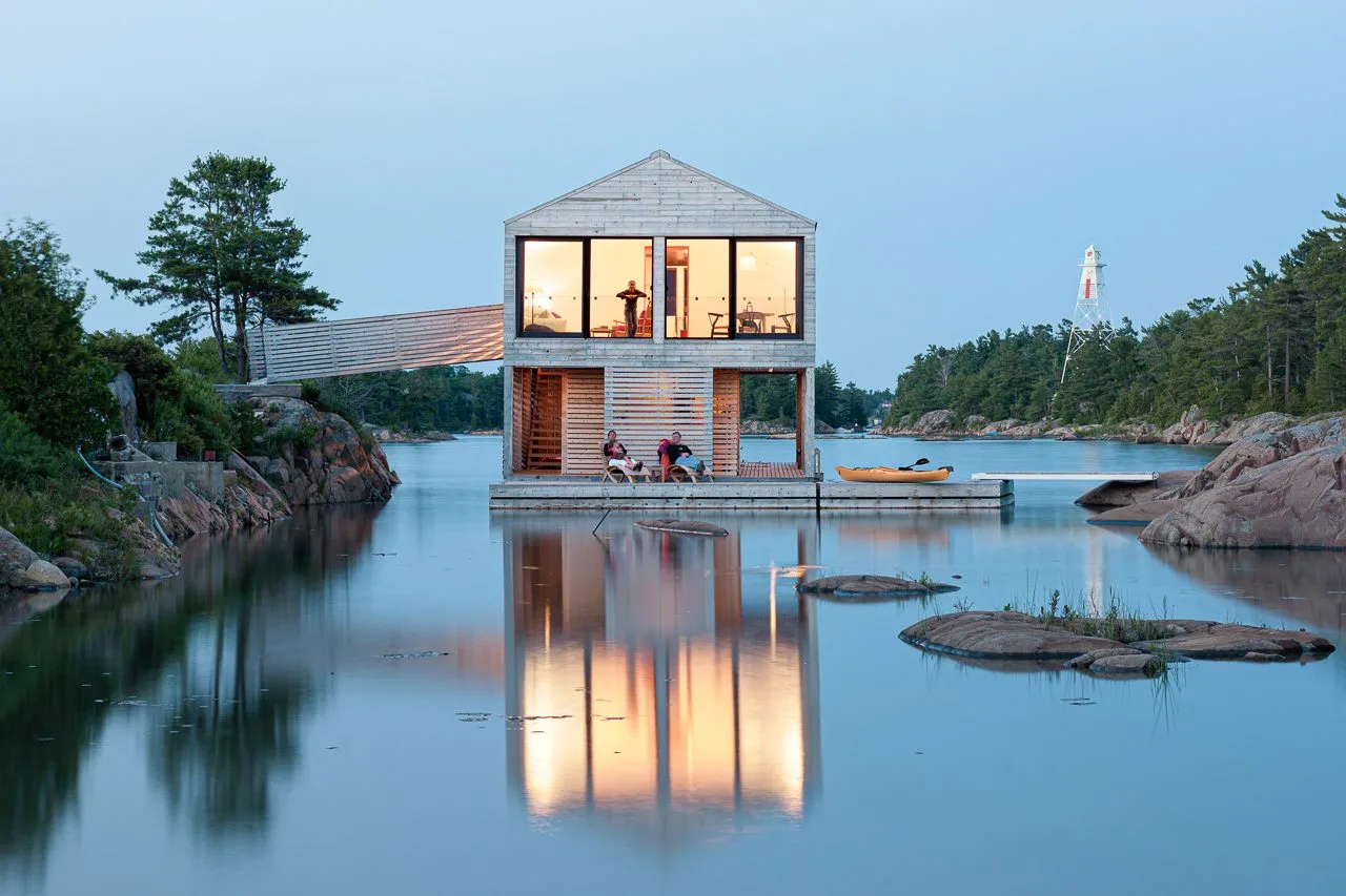 floating house