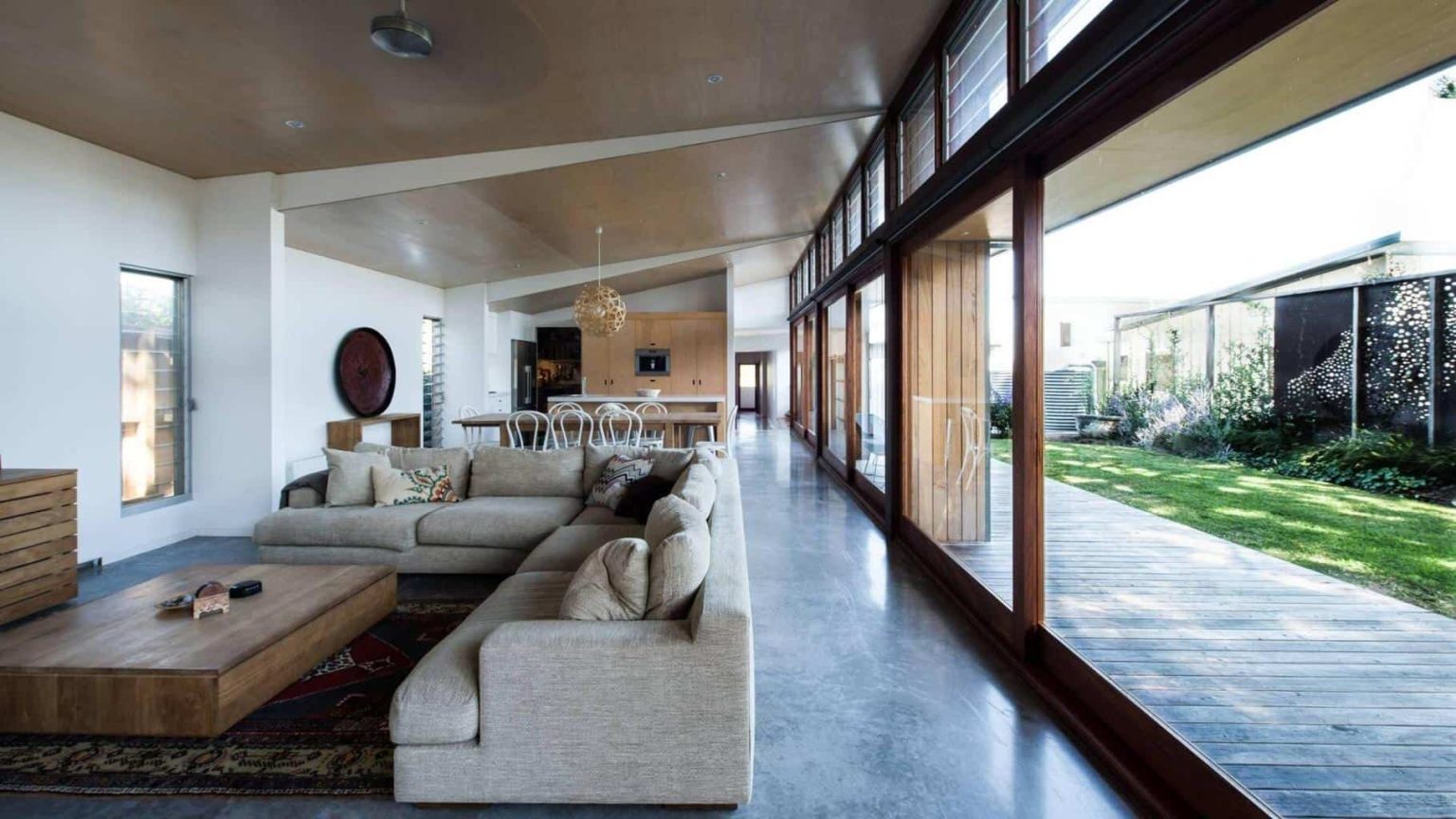 View of 7 Stunning Ways To Add Thermal Mass To Your Eco Home