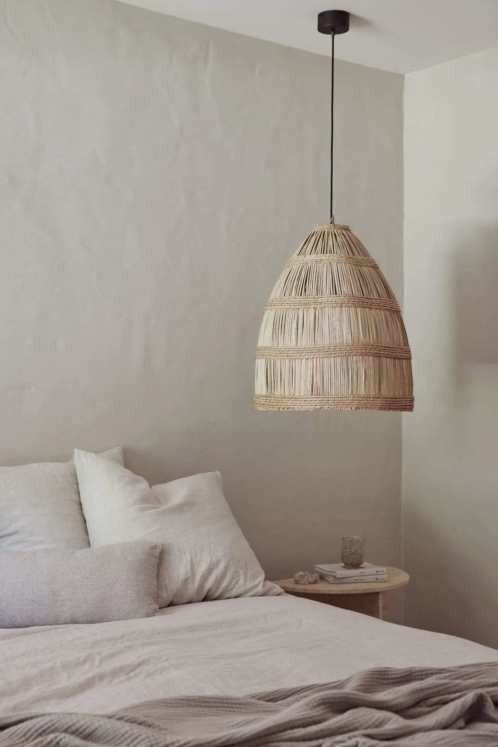 rattan pendant