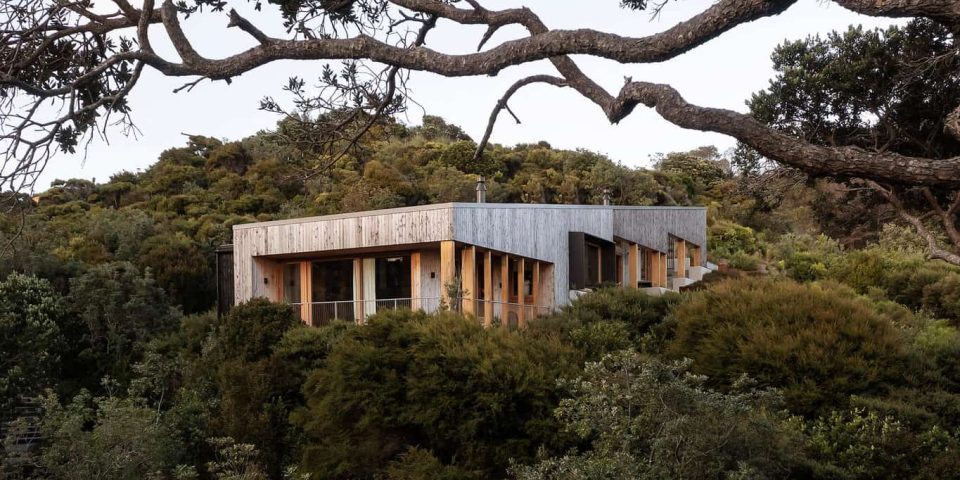 exterior of the clt house